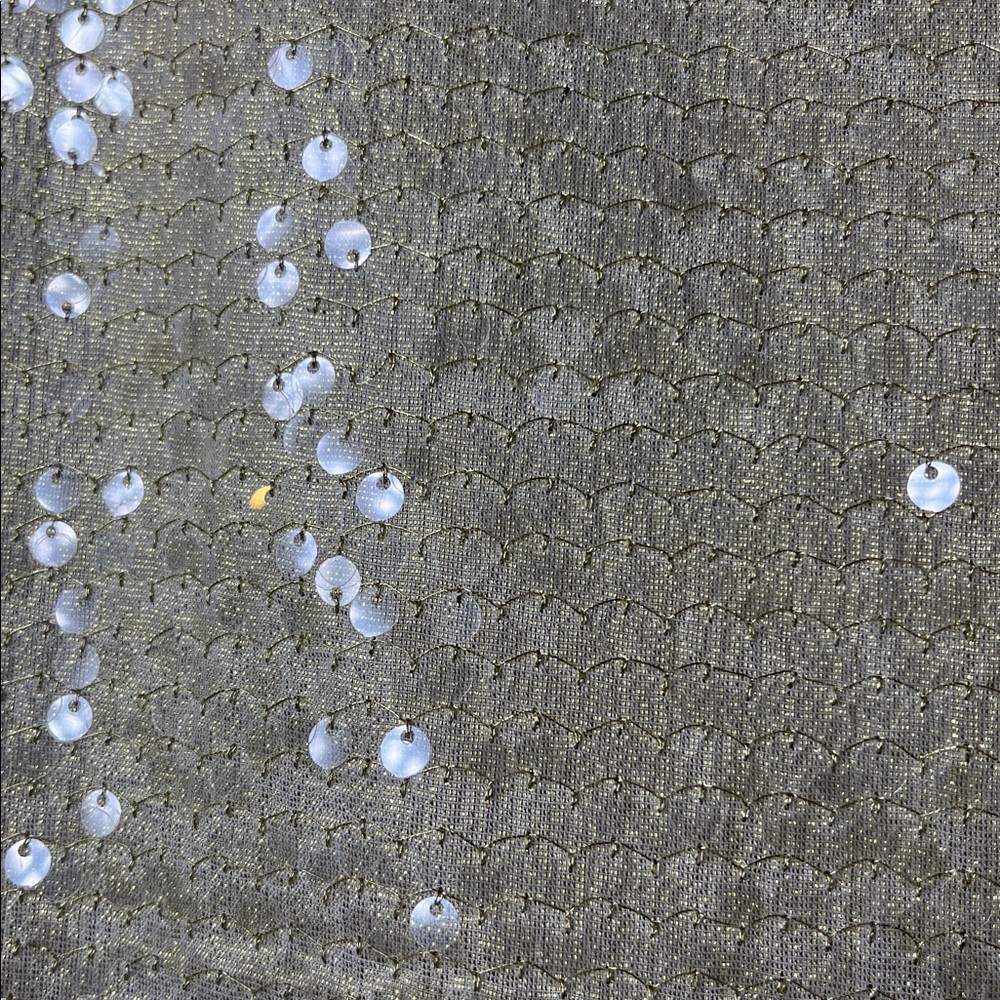 GAP Kids Champagne Gold Sequin Dress Sz L (10) - Picture 4 of 8